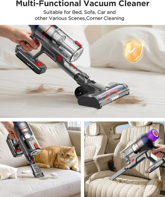 Cordless Stick Vacuum – Powerful, Pet-Ready, All-Floor Cleaning